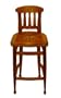 Captian's Weather Lacquered Bar Chair