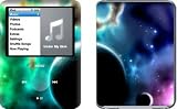 Nebulas Design Protective Decal Skin Sticker for Apple iPod nano 3G (3rd Generation) 4GB/ 8GB Player
