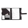 Starter Desk Set,7-Rings,1" Rings,Holds 5-1/2"x8-1/2"Pg,BK - 1 EA - DTM49359