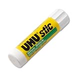 Saunders - UHU Stic Permanent Clear Application Glue Stick, .29oz. - Pack of 125