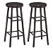 Winsome Wood 30-Inch Swivel Bar Stools, Dark Espresso Finish, Set of 2