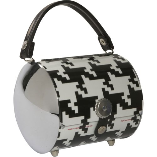 Littlearth Super Cyclone Purse DIGITAL HOUNDSTOOTH