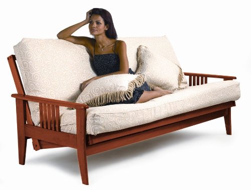 Dark Cherry Full Size Marin Futon