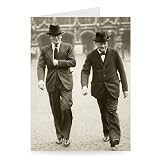 Winston Churchill - Greeting Card (Pack of 2) - 7x5 inch - Art247 - Standard Size - Pack Of 2