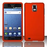 ORANGE Rubber Touch Phone Protector Cover Case for Samsung Infuse / I997 4G ....