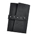 Auburn Leather 41-8221-100 True Freedom Collection Black Studded Travel Journal