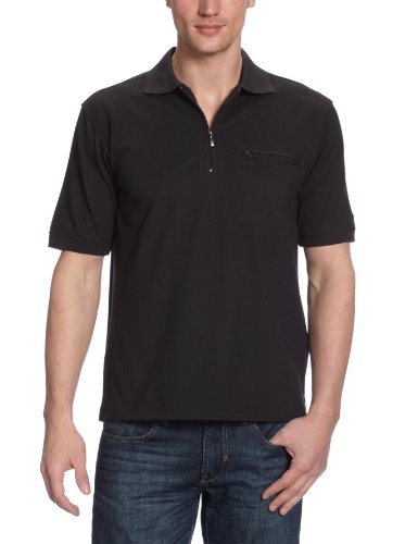 Hajo Herren Poloshirt 20009/2, Gr. 54 (XL), Schwarz (100 schwarz) Preisvergleich