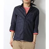 13color リネンコットン７分袖シャツ
