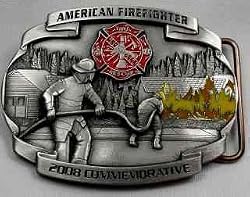 2008 American Firefighter LTD ED Buckle