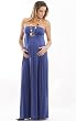 The Olian Strapless Empire Maxi Party Dress