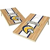 NCAA 2 x 3 Platinum College Hardwood Wood Tailgate Toss