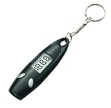 Accutire MS-4688B Keychain Gauge with Flashlight