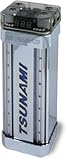 Tsunami LITEWAVE Series Capacitors Block-style capacitor with blue LCD meter 10-farad
