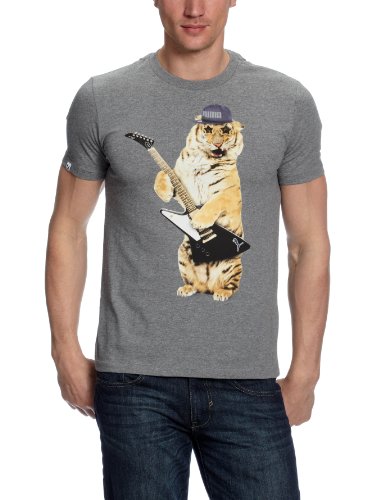 PUMA Herren T-Shirt Disco, medium gray heather, XXL, 560125 03 Preisvergleich