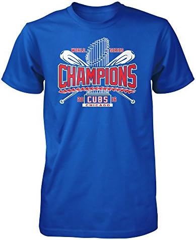 Sports Chief Cubs Champions Series Chicago World Men's T-Shirt (M)