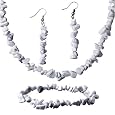 Shell Stone Collection Jewelry Sets Earring Bead Fashion Chip Bracelets Pendant Necklace