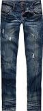 ALMOST FAMOUS Three Button Womens Skinny Jeans