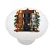 Tiki Bar Statue Decorative High Gloss Ceramic Drawer Knob