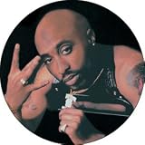 TuPac West Side Sign Button B-1521
