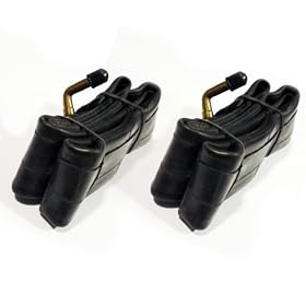 Sunchase 2x Pram Buggy Tyre Inner Tubes with Bent Valve 12" x 2 1/4 (12x2.125)