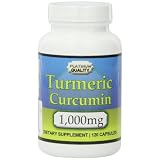 Eden Pond Turmeric Curcumin, 1000mg in Two Daily Capsules, 120 Caps