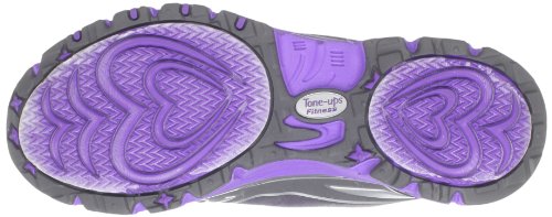 Skechers Women's Tone-Ups Fitness Ready Set - Excite Charcoal/Purple Training Shoes 11760 5 UK