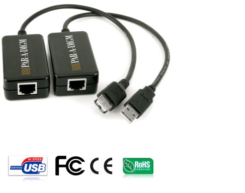 USB CAT5 CAT5e Extender upto 200ft - PARADIGM (Free Shipping!!!)