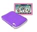 Duragadget Purple Portable Dvd Player Case With Strong Dual 