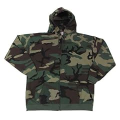 L�ssige Kapuzen Jacke woodland XS-4XL
