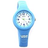 Lorus Teen Kids Sport Watch Round Case Blue Band SALE
