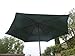 Formosa Covers Double Vented 9ft Umbrella Replacement Canopy 6 Ribs in Green (Canopy Only)