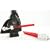 LEGO STAR WARS - 3 RED LIGHT SABERS WITH CHROME SILVER HILTS (FIGURE NOT INCLUDED)