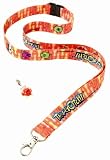 Tamagotchi Connection V 4.5 Tamagotchi Lanyard -TamaLeash Red Painter Lanyard and Memitchi