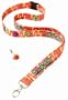 Tamagotchi Connection V 4.5 Tamagotchi Lanyard -TamaLeash Red Painter Lanyard and Memitchi