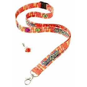 Tamagotchi Connection V 4.5 Tamagotchi Lanyard -TamaLeash Red Painter Lanyard and Memitchi by Bandai