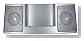 corega iPod充電機能付き スピーカーDock シルバー CG-IPSPDCSV