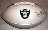 Tom Flores Autographed Oakland Raiders Logo Football W/PROOF, Picture of Tom Signing For Us, Super Bowl Champion, Kansas City Chiefs, Buffalo Bills