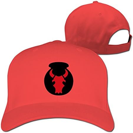 34th RedBull Infantry Division SSI Unisex Adjustable Solid Trucker Cap Red