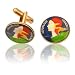 French Female Head Coin Cuff Links-CLC-CL207