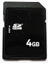 MOBILE BITS FREE DELIVERY 4GB SDHC High Speed Class 6 memory card Suitable for Canon A550