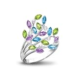 Bouquet Of Gems Diamond Ring by The Bradford Exchange