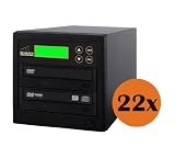 Acumen Disc 1 to 1 Single Target DVD CD Disc Duplicator Machine with 22x SATA SONY Burner Writer Drive (Standalone Audio Video Copy Duplication Device Unit)