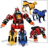 Power Ranger Deluxe Battery Operated Megazords: Jungle Pride