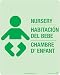 Foundations FR-DS-GB First Responder Nursery Door Sign