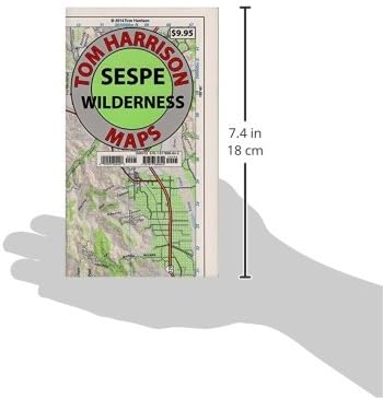Sespe Wilderness Trail Map (Tom Harrison Maps)