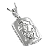 Sterling Silver Chinese Calendar Year of the Horse Pendant