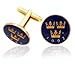 Sweden Crown Coin Cuff Links-CLC-CL616