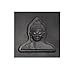 Small - Buddha Head 3D Graphite Ingot Mold for Precious Metal Casting Gold Silver Copper Melting