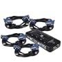 4-Port USB 2.0 KVM Switch w/4 Cable Sets
