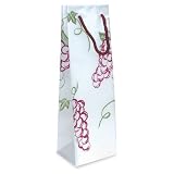 Grape Delight Translucent Wine Bottle Gift Bag